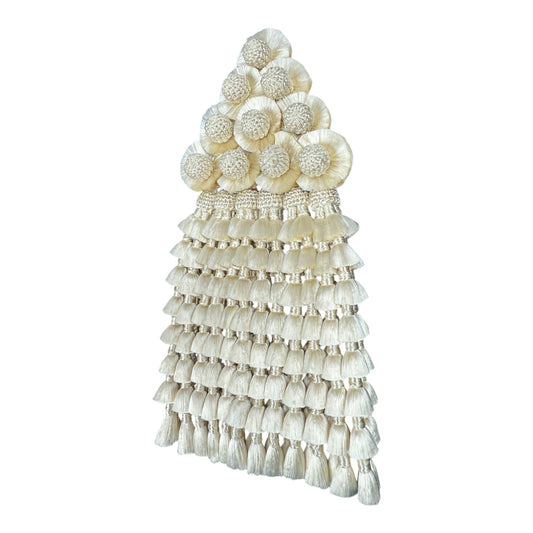 Mosquero de Seda Premium Todo Beige