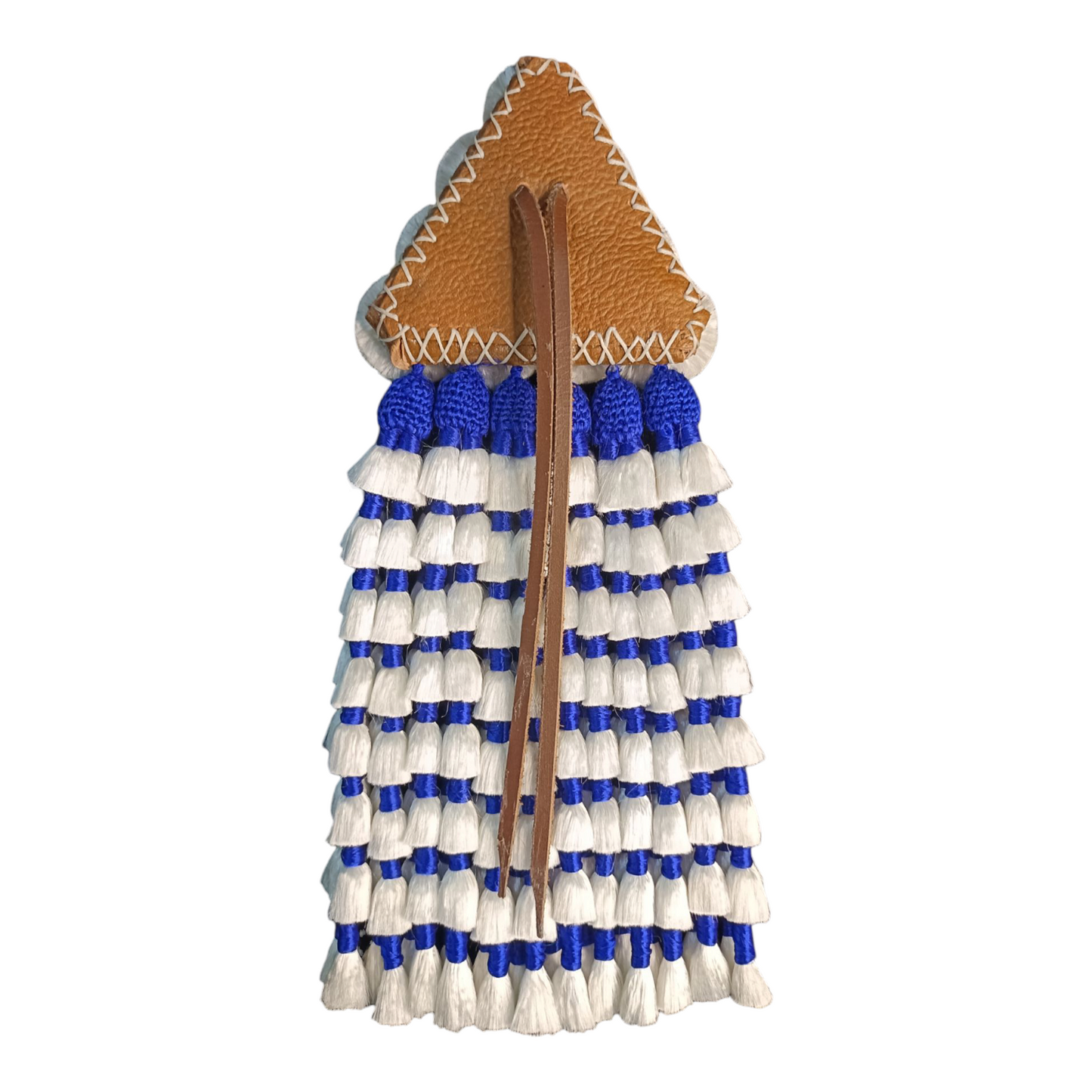 Mosquero de Seda Premium | Blanco & Azul