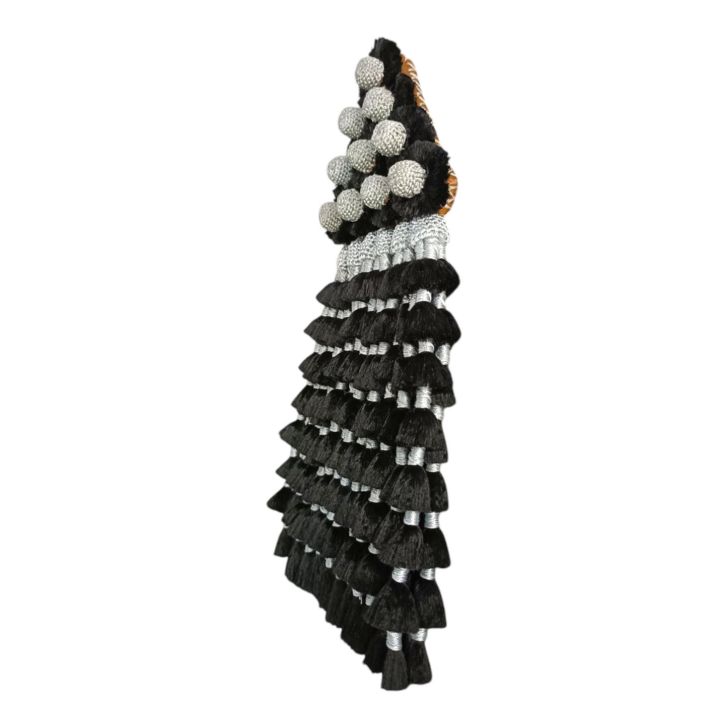 Mosquero de Seda Premium | Negro y Gris