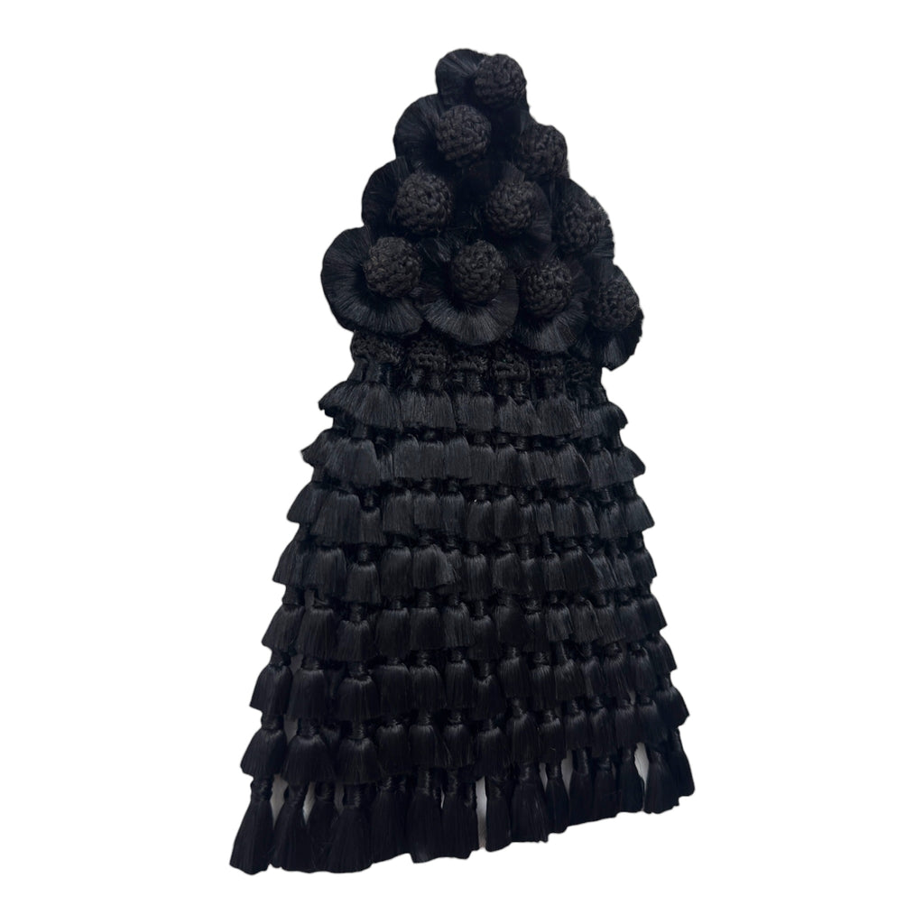 Fly Mask de Seda Premium | Negro Completo + Frontalera Gratis