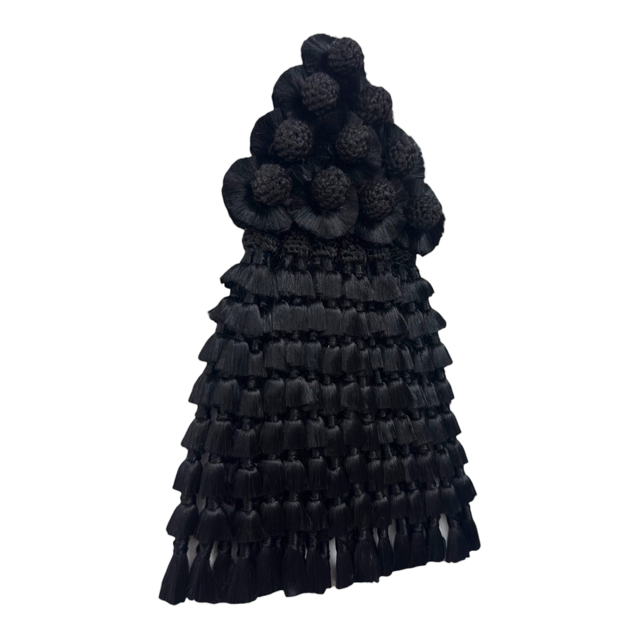 Fly Mask de Seda Premium | Negro Completo + Frontalera Gratis