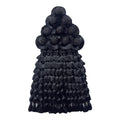Fly Mask de Seda Premium | Negro Completo + Frontalera Gratis