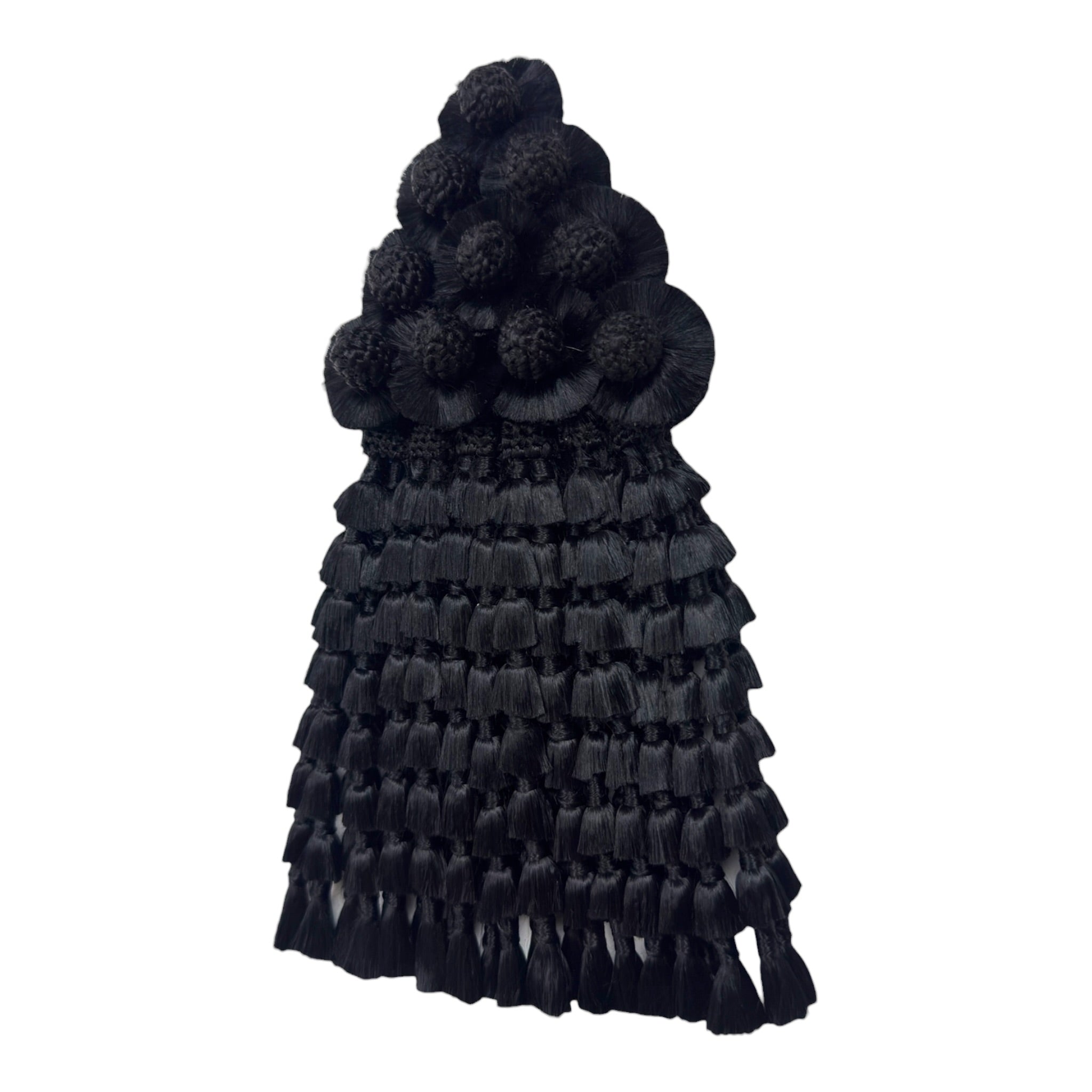 Fly Mask de Seda Premium | Negro Completo + Frontalera Gratis
