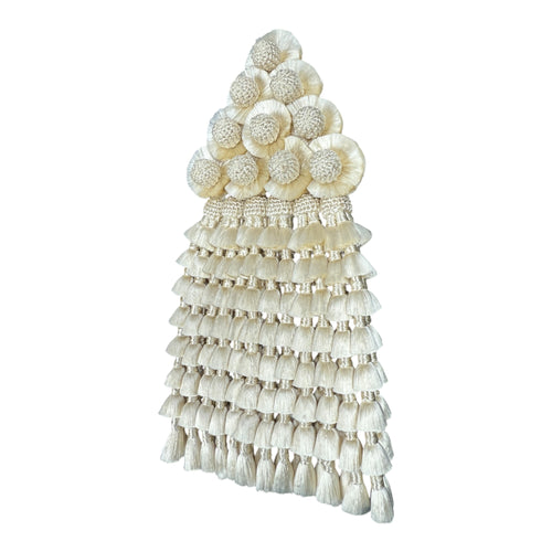 Mosquero de Seda Premium Todo Beige + Frontalera Gratis