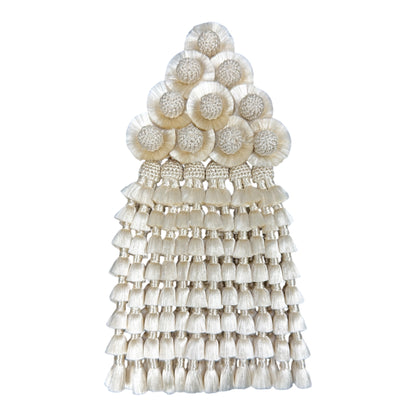 Mosquero de Seda Premium Todo Beige