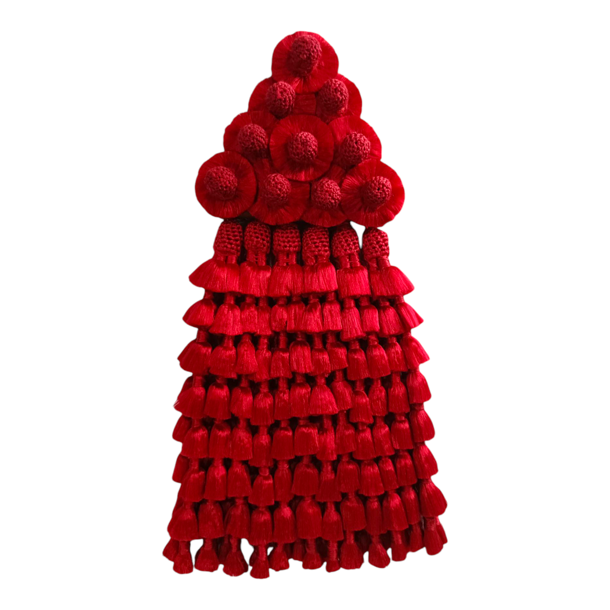Mosquero de Seda Premium | Todo Rojo + Frontalera Gratis