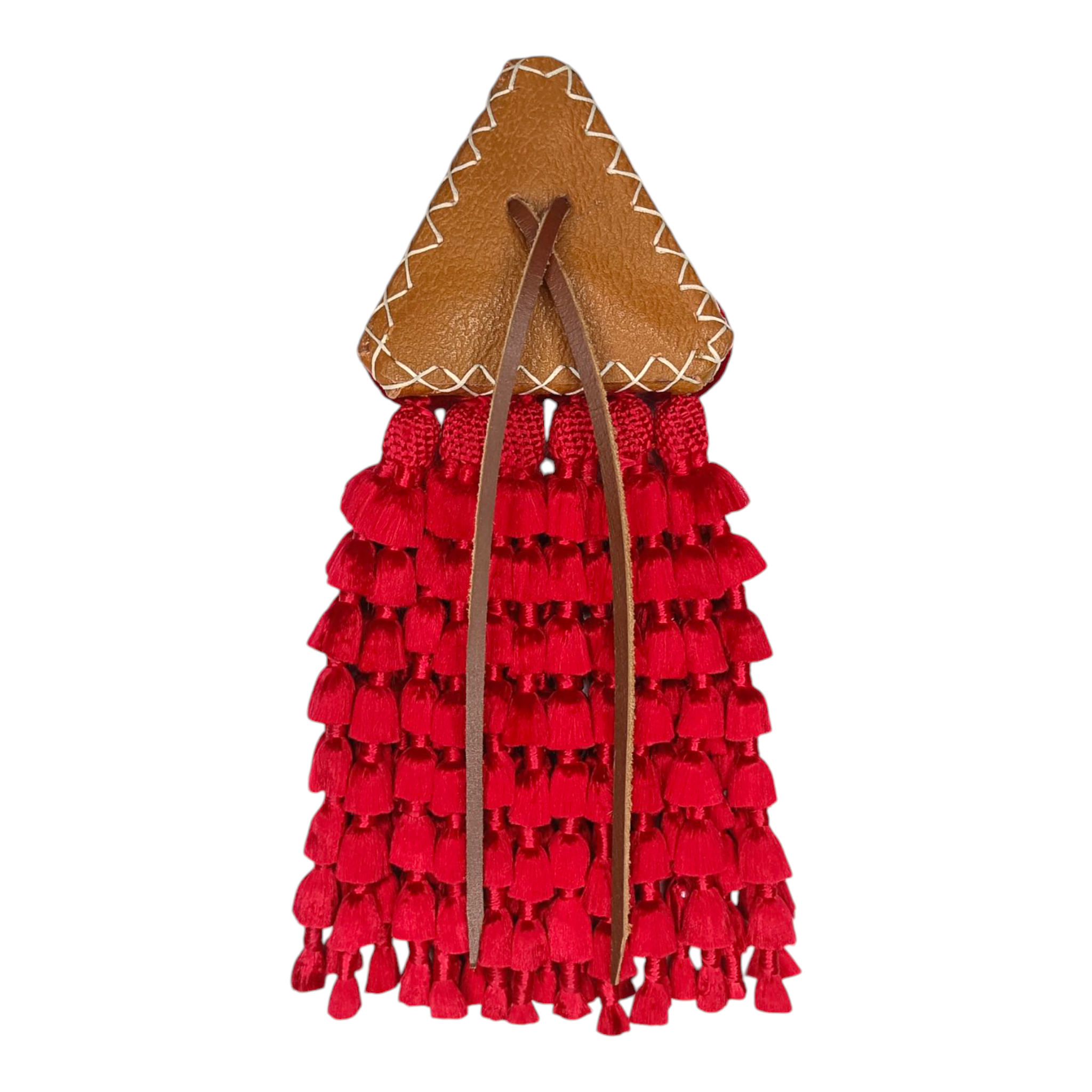Mosquero de Seda Premium | Todo Rojo + Frontalera Gratis