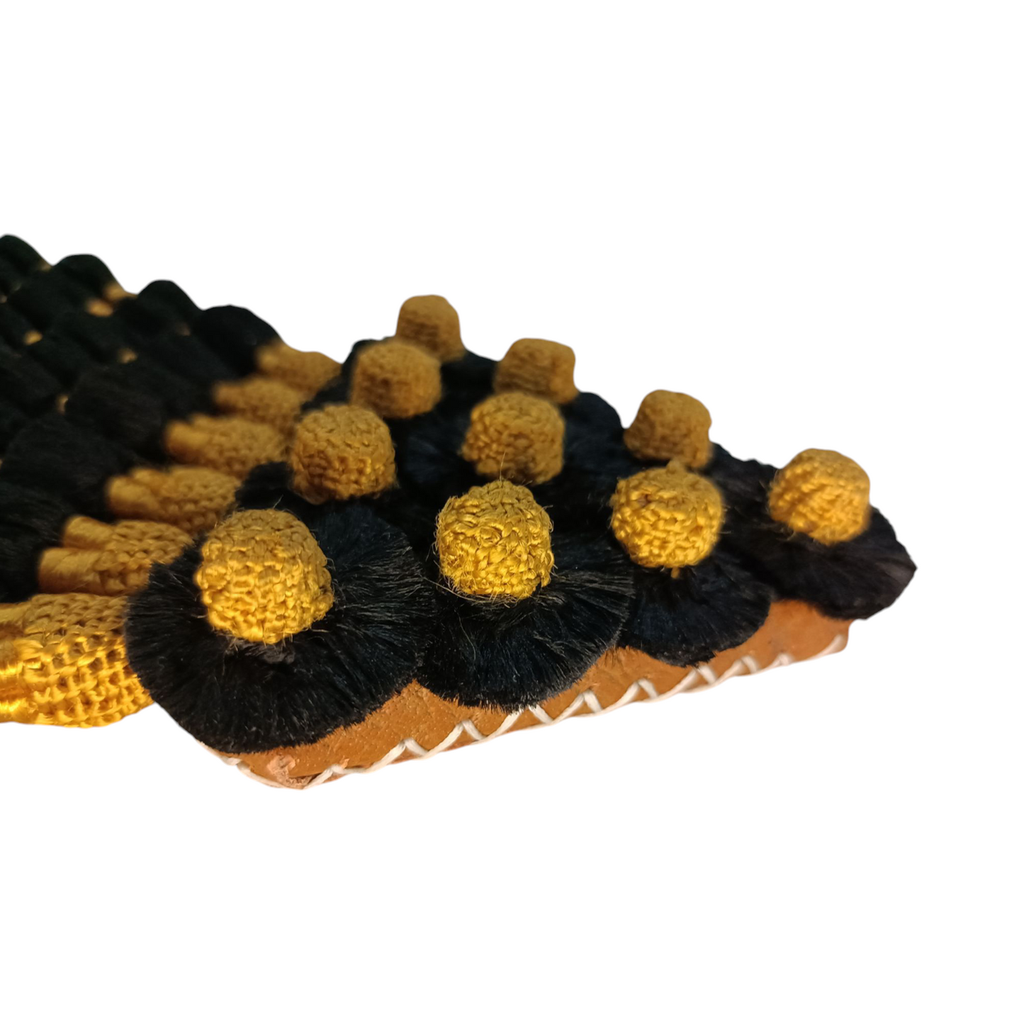 Mosquero de Seda Premium | Negro y Dorado