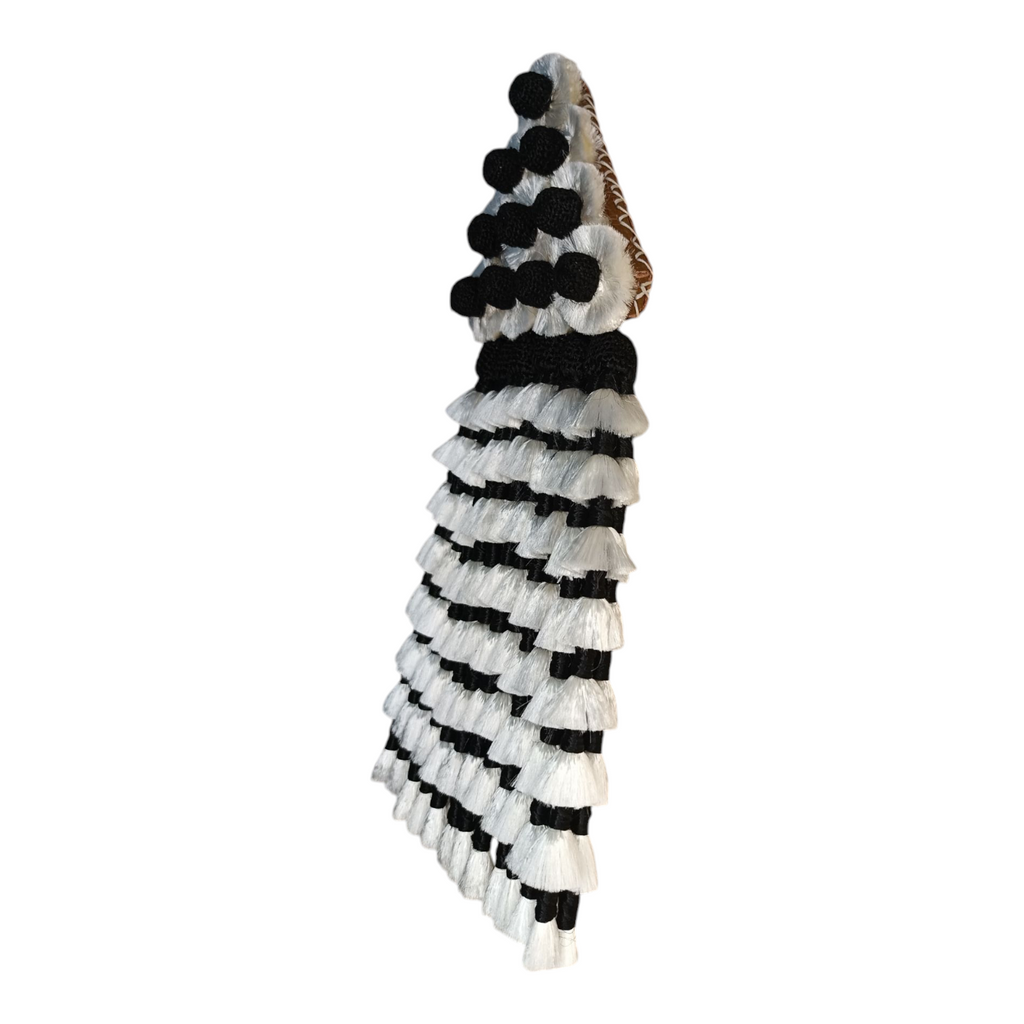 Mosquero de Seda Premium | Blanco y Negro + Frontalera Gratis