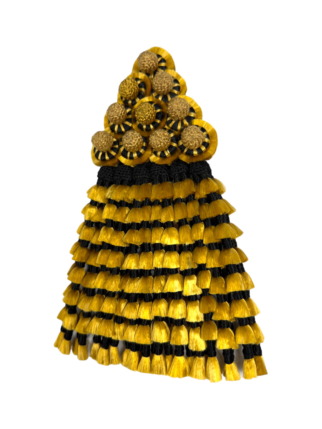 Mosquero de Seda Premium | Dorado con aro negro + Frontalera Gratis