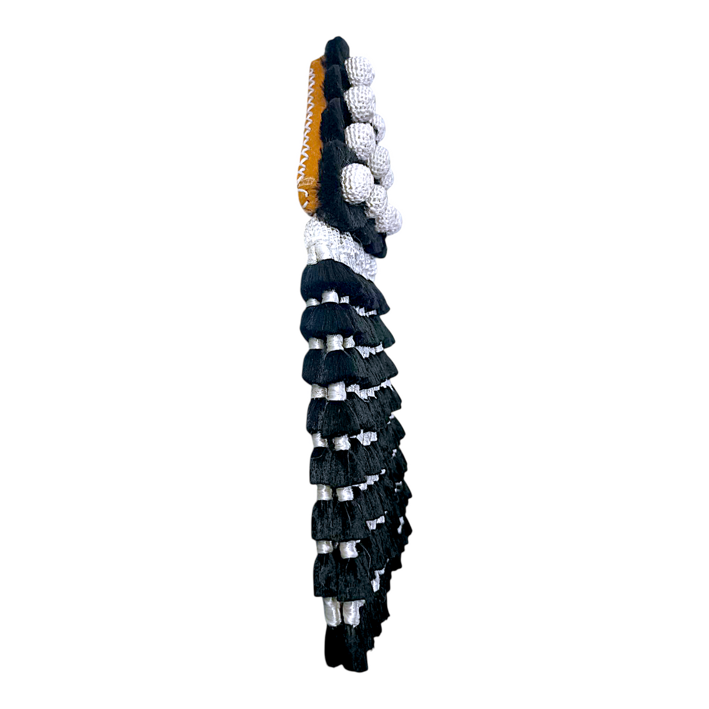 Mosquero de Seda Premium | Negro y Blanco