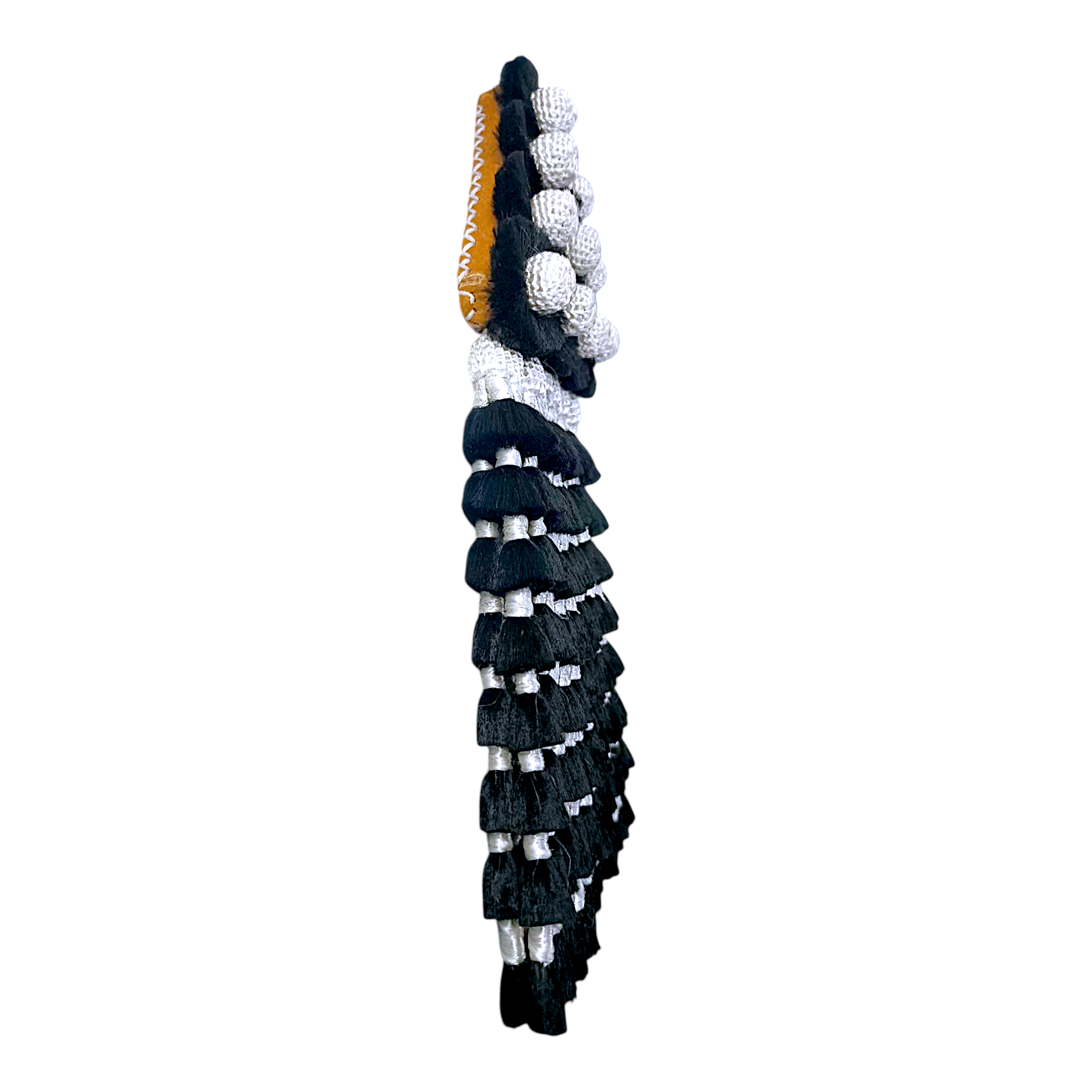 Mosquero de Seda Premium | Negro y Blanco + Frontalera Gratis