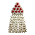 Mosquero de Seda Premium | Beige y Rojo + Frontalera Gratis