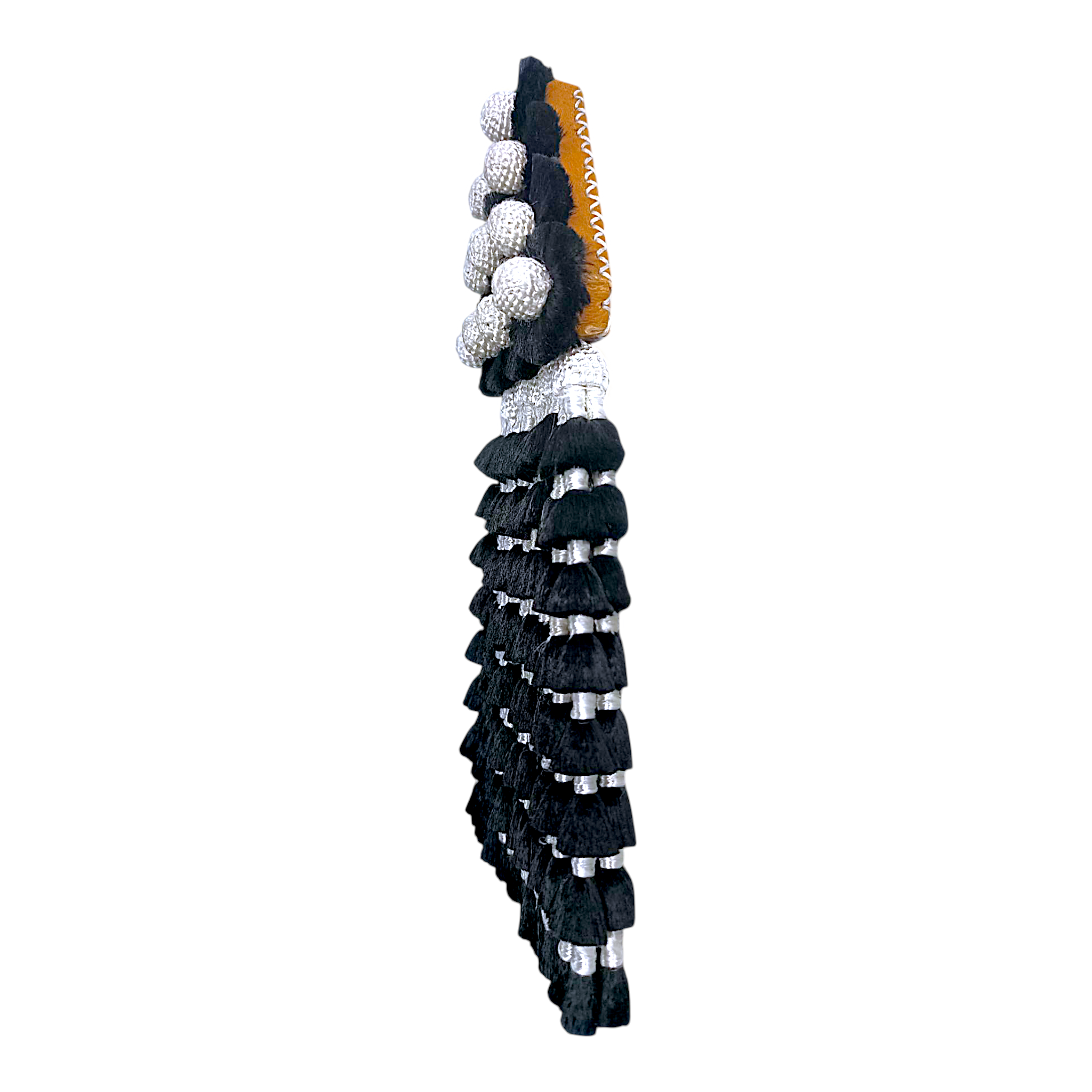 Mosquero de Seda Premium | Negro y Blanco + Frontalera Gratis